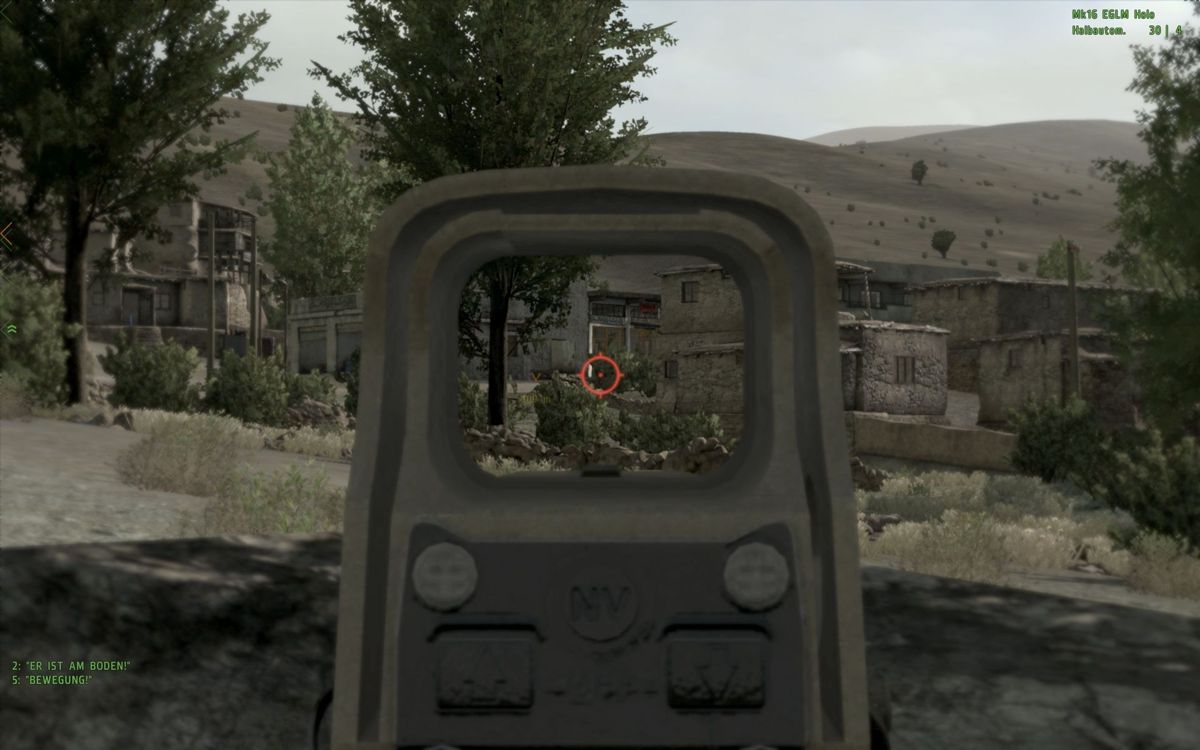 Arma II: Operation Arrowhead (Windows) screenshot: I honestly don't remember if there actually is an enemy in this picture...