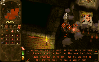 Dungeon Keeper: Gold Edition (Windows) screenshot: Fight in dungeon (GOG edition)