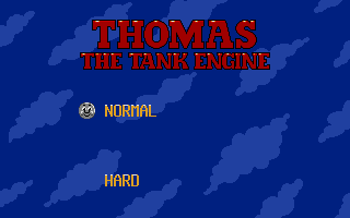 Thomas the Tank Engine & Friends (Atari ST) screenshot: Main game: adjusting the difficulty