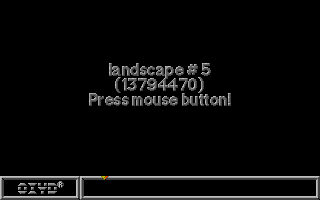 Oxyd (Atari ST) screenshot: Level password