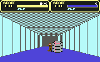 Line of Fire (Commodore 64) screenshot: Mission 5 (Looks identical to M1)