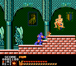 Astyanax (NES) screenshot: Slash!