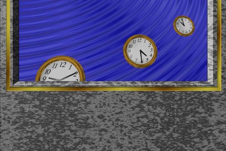 Dark Chaser (Macintosh) screenshot: Time travel!