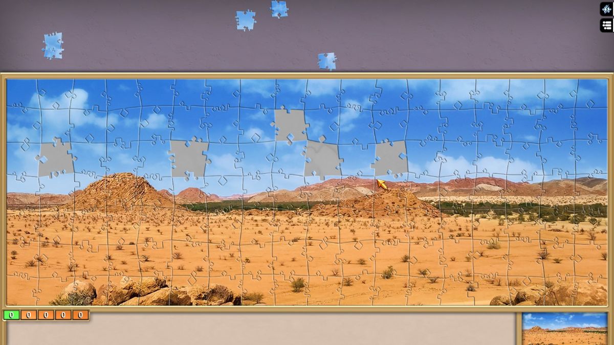 Pixel Puzzles Ultimate: Savanna (Windows) screenshot: Land of sand, but not Arrakis