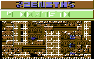 Zenith (Commodore 64) screenshot: Next level.
