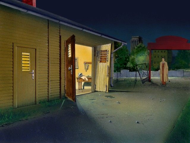 Jack Orlando: A Cinematic Adventure (Director's Cut) (Windows) screenshot: Frank's garage