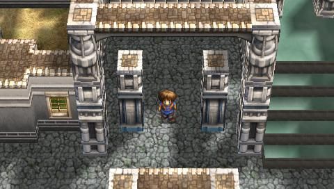 The Legend of Heroes: A Tear of Vermillion (PSP) screenshot: The Cathedral at the start of the game