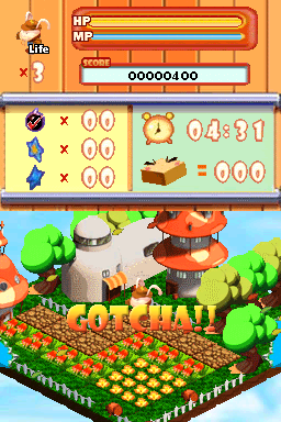 Hoppie (Nintendo DS) screenshot: Stage complete!