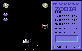 Zodia (Commodore 64) screenshot: Lets get home.