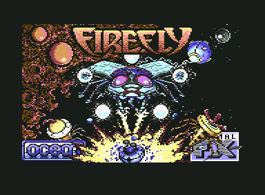 Firefly (Commodore 64) screenshot: Title Screen