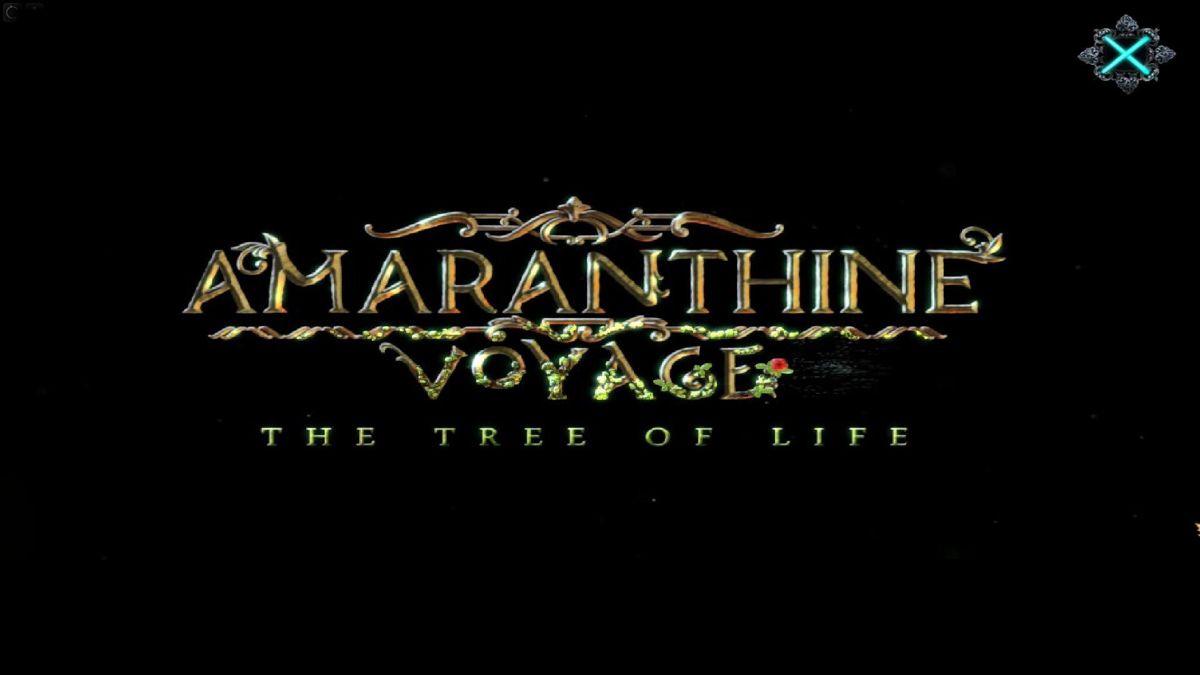 Amaranthine Voyage: The Tree of Life (Windows) screenshot: Title