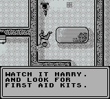 True Lies (Game Boy) screenshot: Lost a life