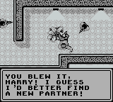 True Lies (Game Boy) screenshot: Dead