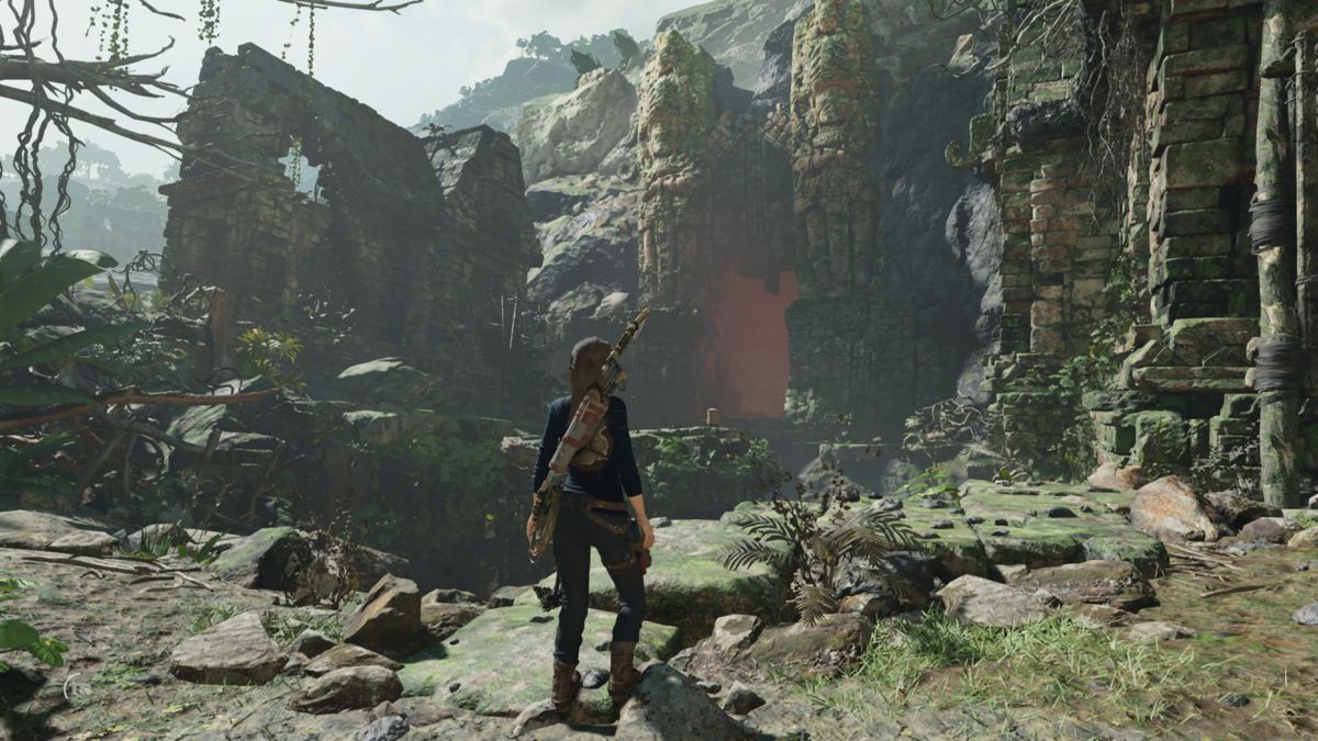 Shadow of the Tomb Raider: The Forge (Windows) screenshot: The entrance to the forge