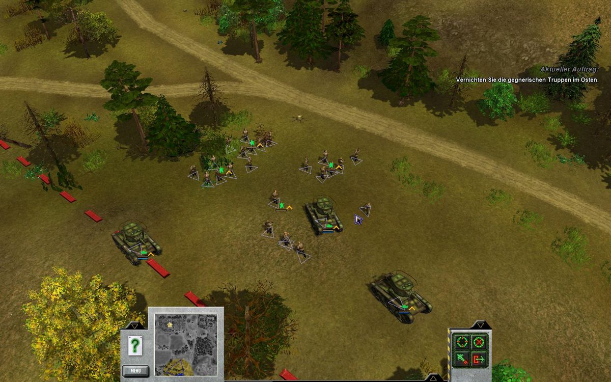 Cannon Strike (Windows) screenshot: Russian Troops