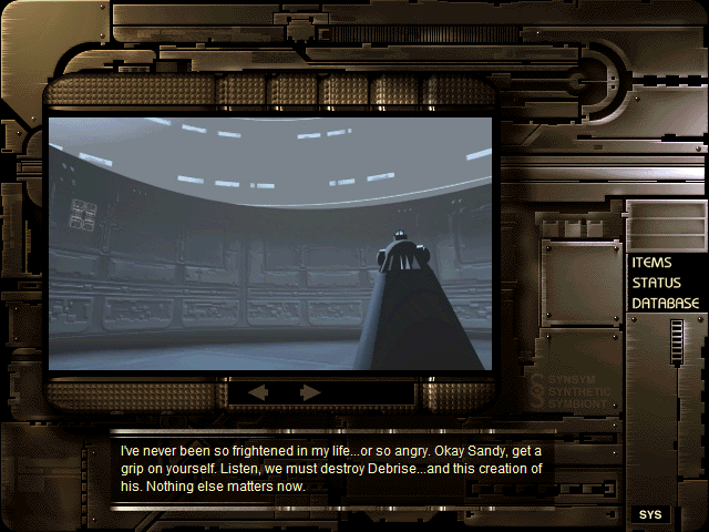 Symbiocom (Windows) screenshot: Why's that wormhole generator there?