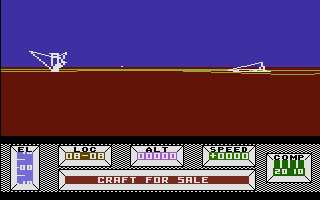 Mercenary: Escape from Targ - The Second City (Commodore 16, Plus/4) screenshot: Craft to buy.