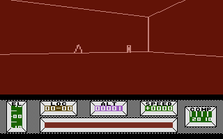 Mercenary: Escape from Targ - The Second City (Commodore 16, Plus/4) screenshot: Underground.
