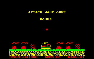 Aftermath (Amstrad CPC) screenshot: Bonus.