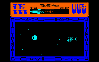 Airwolf 2 (Amstrad CPC) screenshot: Let's go blasting.