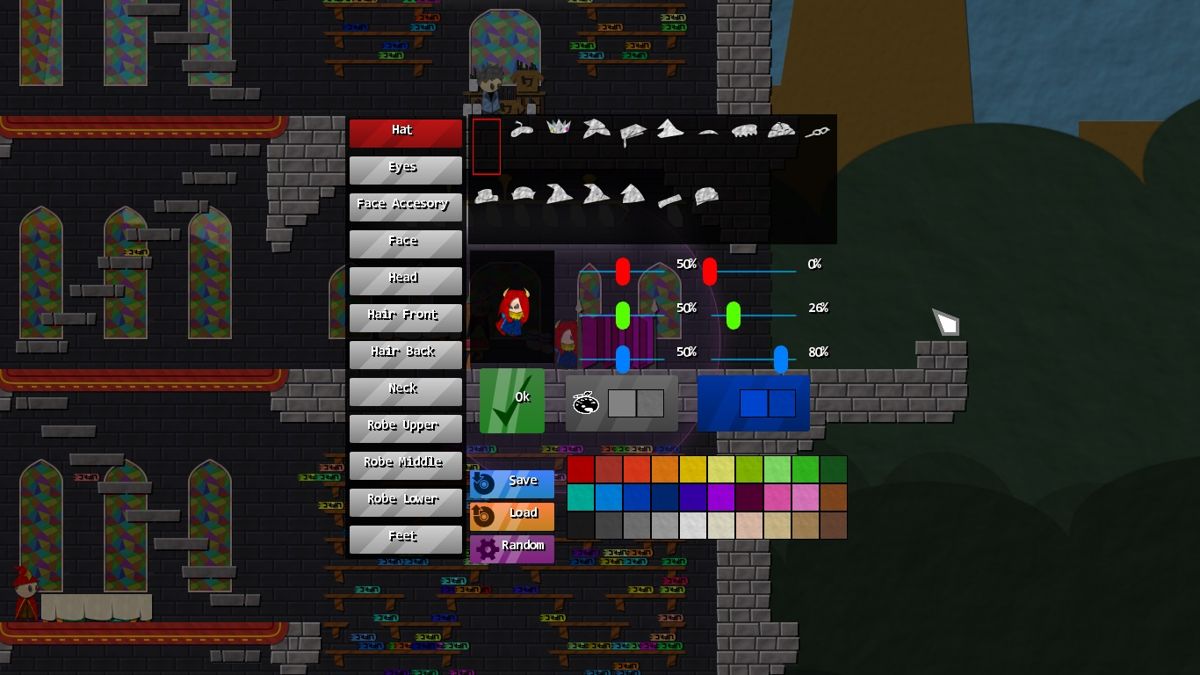 Magicmaker (Windows) screenshot: Appearance customization. The red devil look seems trendy.