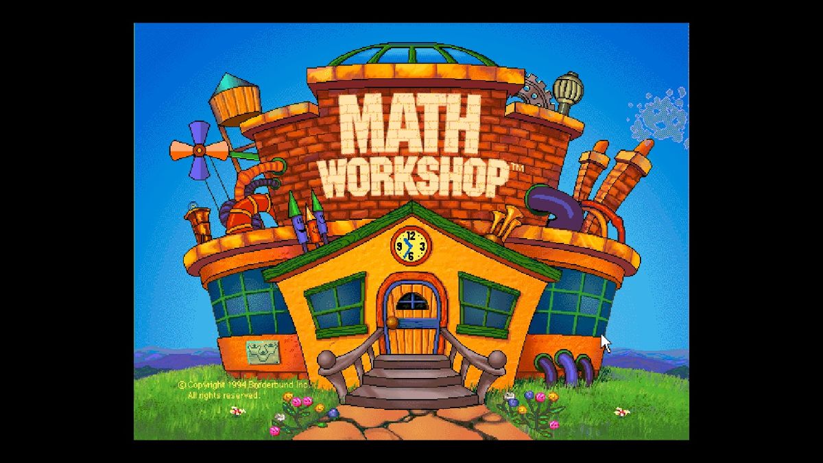 Math Workshop (Windows) screenshot: Main title.