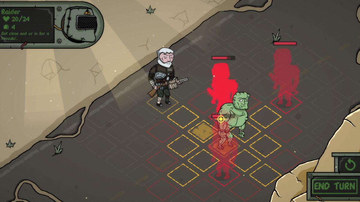 The Hex (Windows) screenshot: The turn-based strategy game with Rust