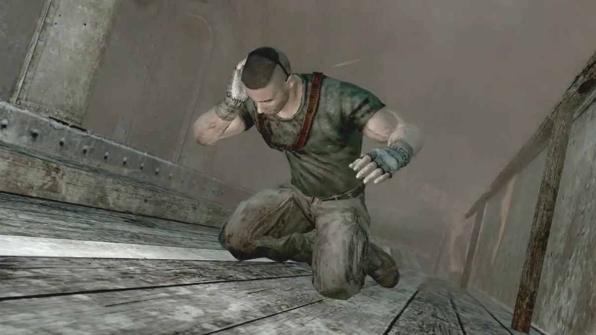 Jurassic: The Hunted (Xbox 360) screenshot: Craig Dylan, our hero.