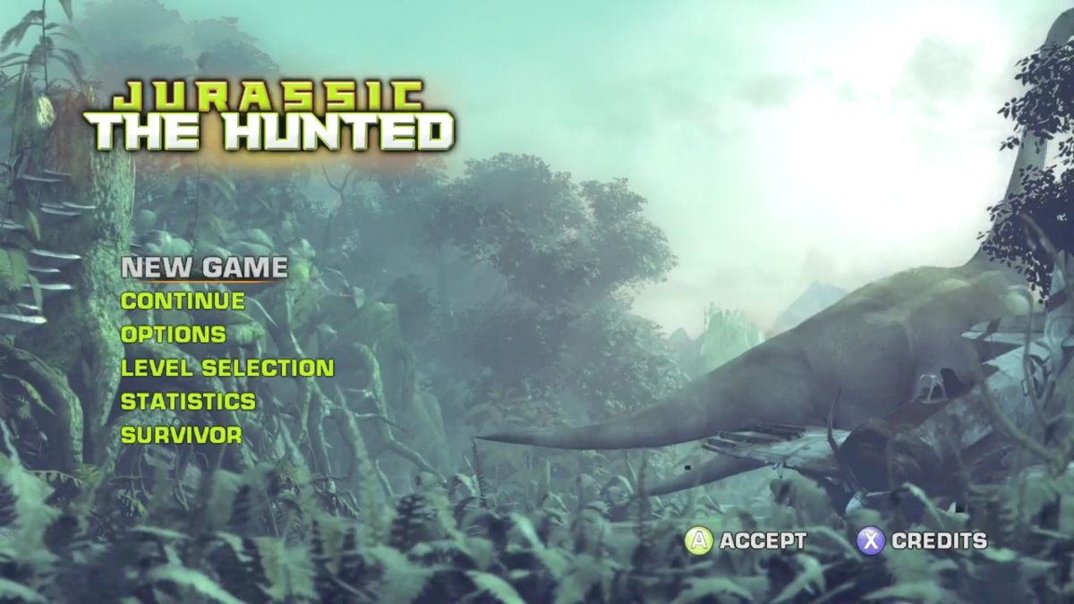 XBOX 360: Jurassic - The Hunted. 