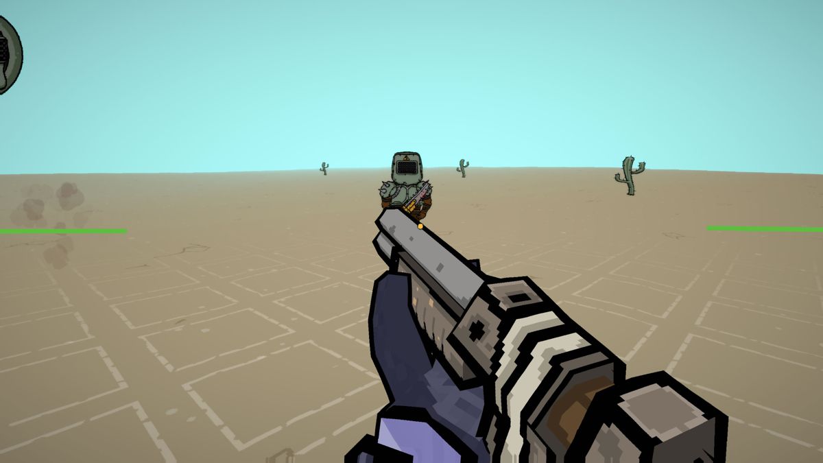 The Hex (Windows) screenshot: A turn-based game played as a first-person shooter