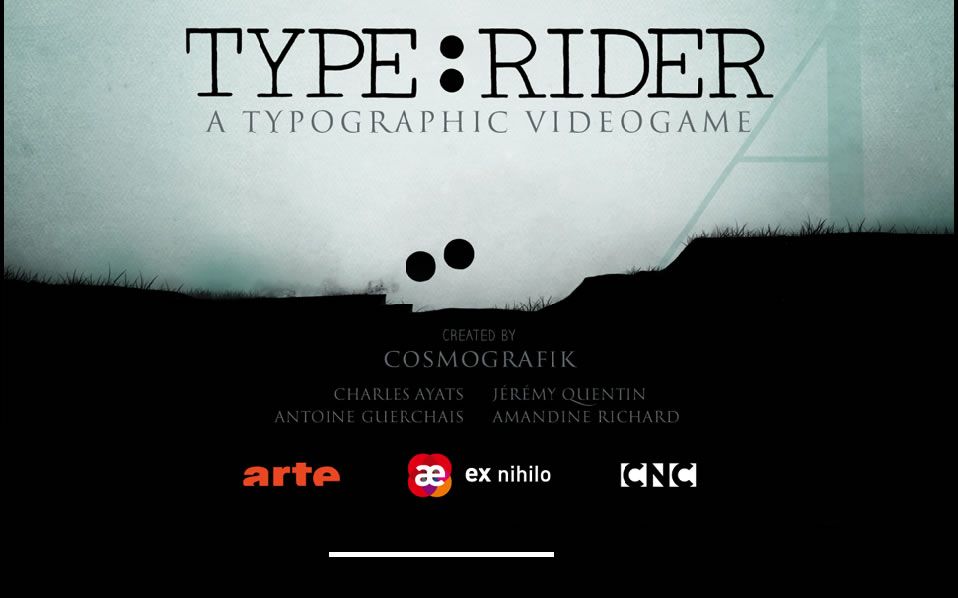Type:Rider (Browser) screenshot: Title screen