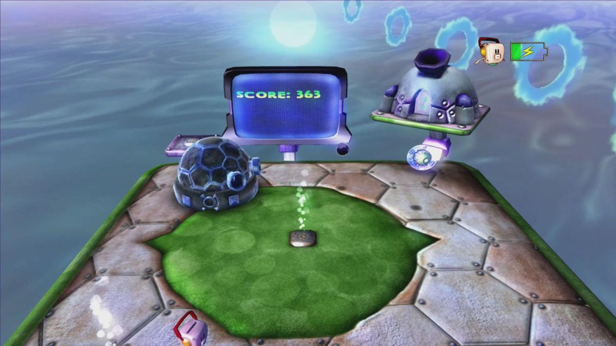 Smashell (Xbox 360) screenshot: Fighting a boss (Trial version)