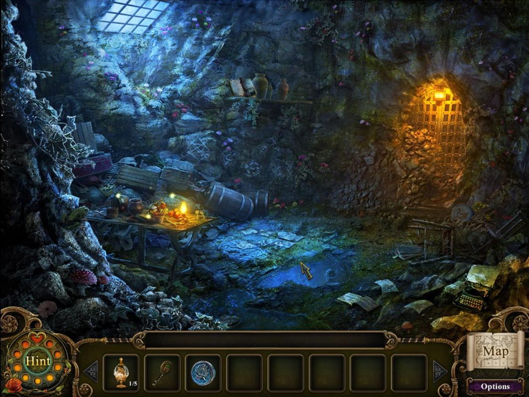 Dark Parables: The Exiled Prince (Windows) screenshot: Underground passages