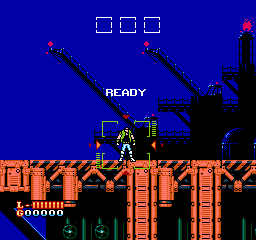 Shatterhand (NES) screenshot: First level
