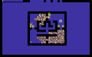 Wild Fire (Commodore 64) screenshot: Placed some firebreaks.