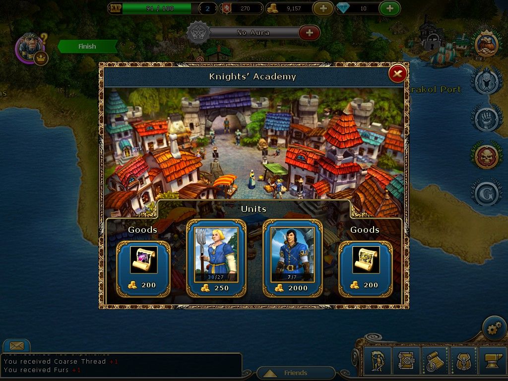 King's Bounty: Legions (Windows) screenshot: At the academy