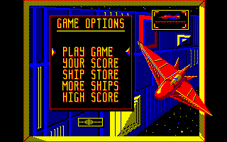 W.A.R (Amstrad CPC) screenshot: Title Screen.