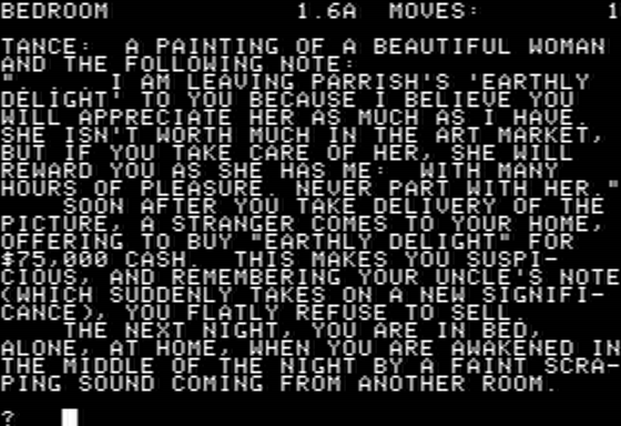 Earthly Delights (Apple II) screenshot: Introduction