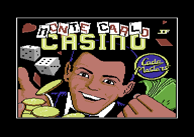 Monte Carlo Casino (Commodore 64) screenshot: Loading screen