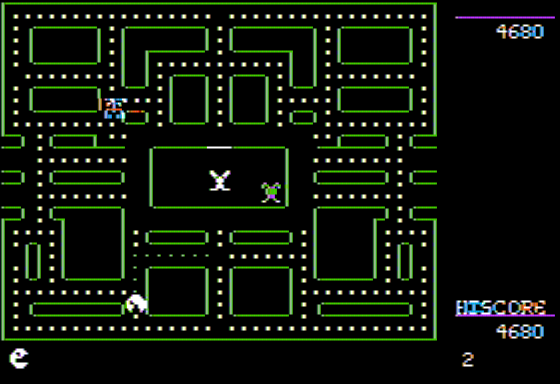 Super Taxman 2 (Apple II) screenshot: Level 2 Challenge