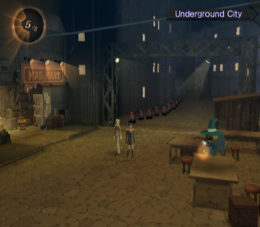 Shin Megami Tensei: Digital Devil Saga 2 (PlayStation 2) screenshot: Underground City sector