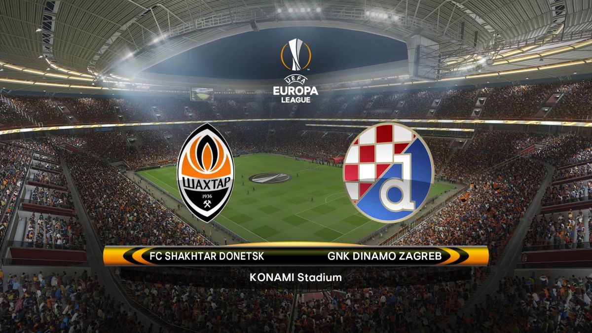 PES 2018: Pro Evolution Soccer (PlayStation 4) screenshot: Shakhtar Donetsk versus Dinamo Zagreb