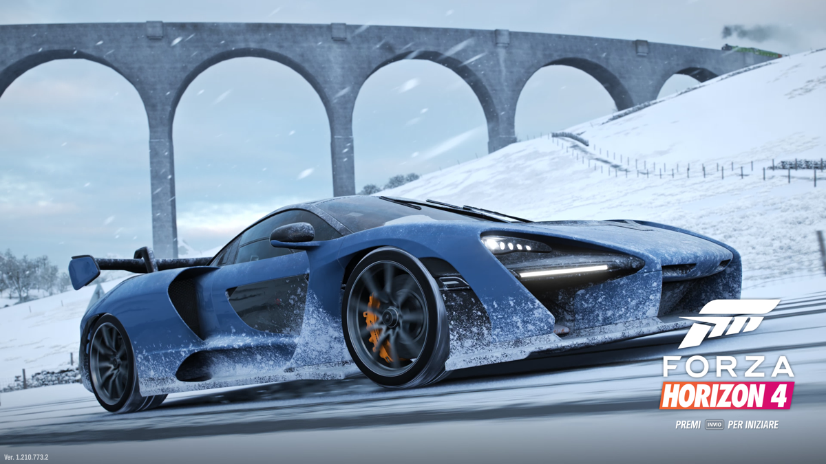 Forza Horizon 4 (Windows Apps) screenshot: Title Screen