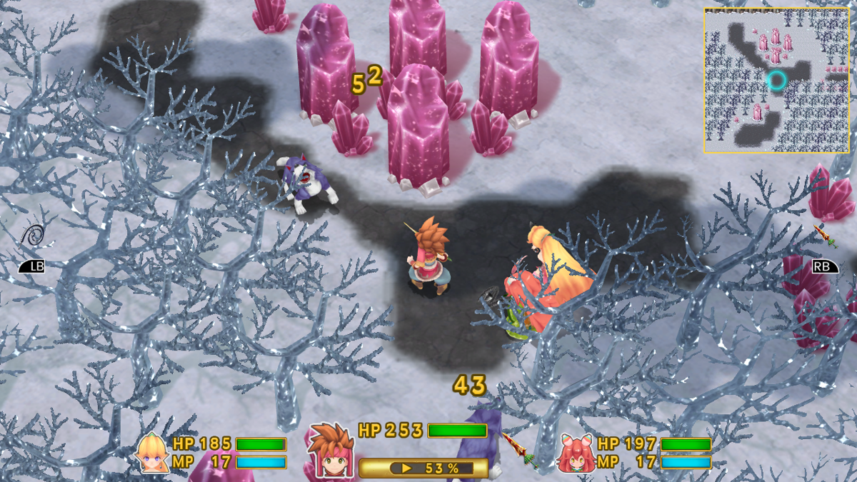Secret of Mana (Windows) screenshot: battle