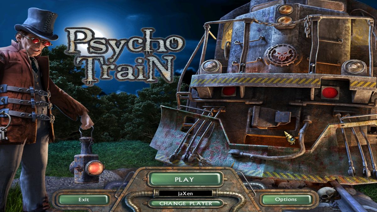 Psycho Train (Windows) screenshot: Title Screen / Main Menu