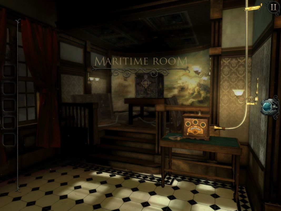 The Room: Old Sins (iPad) screenshot: Entering the Maritime Room