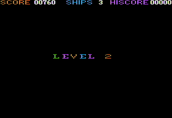 Dragon Blaster (Apple II) screenshot: Next Level