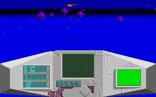 Twylyte (Atari ST) screenshot: Red birds approaching
