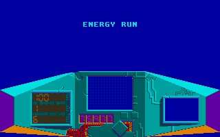 Twylyte (Atari ST) screenshot: Bonus stage: "Energy run". A bit easier collecting more energy
