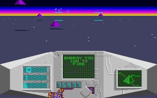 Twylyte (Atari ST) screenshot: Energy is badly needed, I cannot even shot back